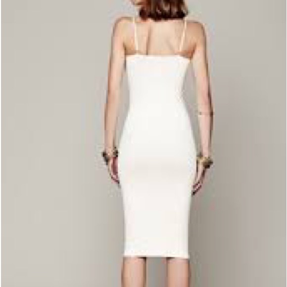 19. *Yellow* NWOT Free people tea length seamless slip - Picture 3 of 4